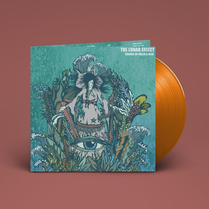 The Lunar Effect Sounds Of Green & Blue Vinyl LP Transparent Orange Colour 2024
