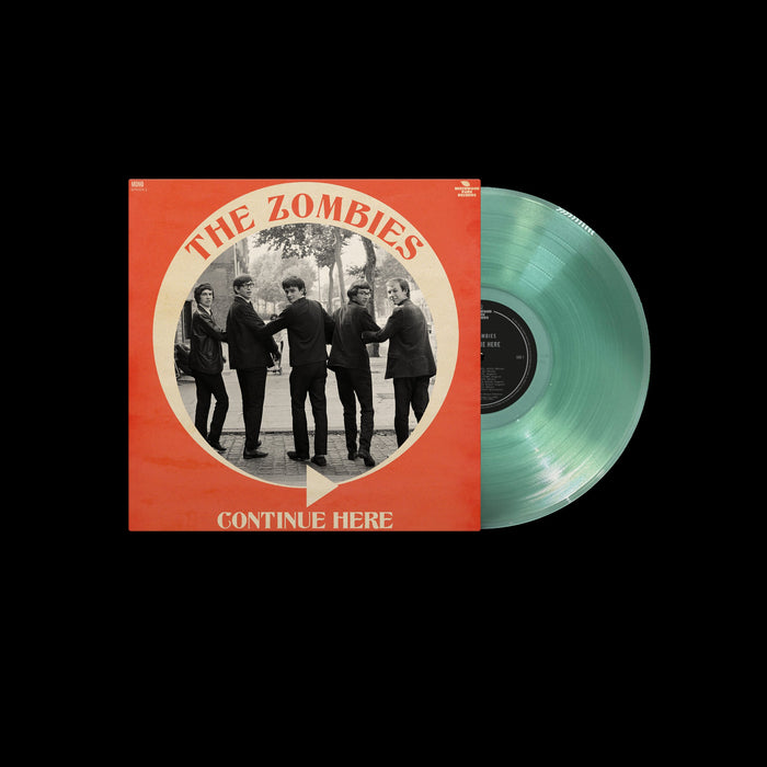 The Zombies Continue Here (Mono Remastered) Vinyl LP Indies Coke Bottle Clear Colour Due Out 16/10/26