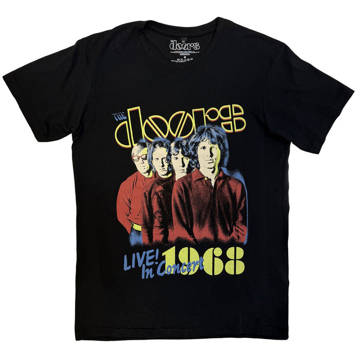 The Doors Live In Concert '68 Black Small T-Shirt