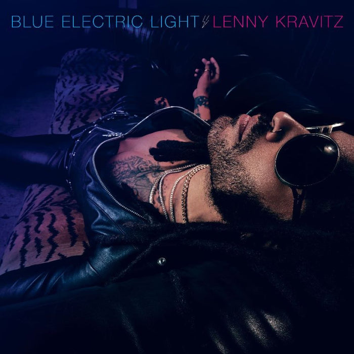 Lenny Kravitz Blue Electric Light Vinyl LP Indies Transparent Magenta & Blue Colour Due Out 24/05/24