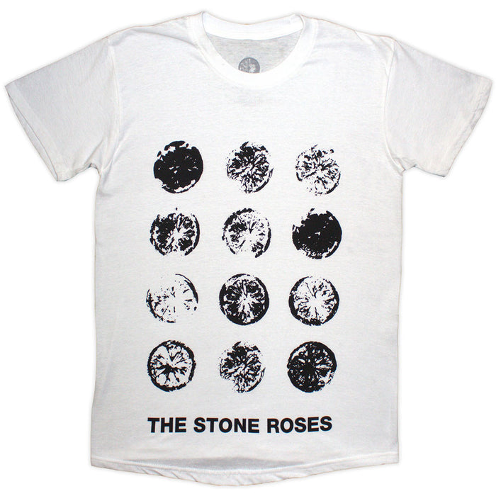 The Stone Roses Lemon Grid White Medium T-Shirt