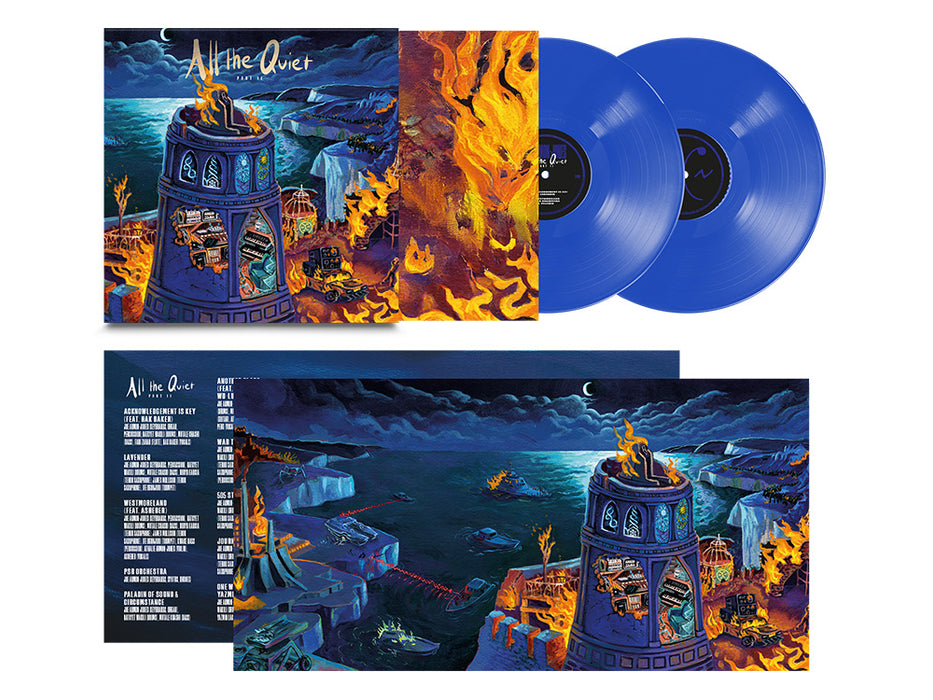 Joe Armon-Jones All The Quiet (Part II) Vinyl LP Transparent Blue Colour Due Out 28/03/25