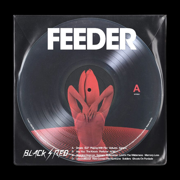Feeder Black & Red Vinyl LP Indies Exclusive Picture Disc 2024