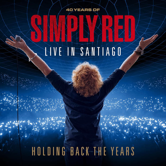 Simply Red Holding Back the Years: Live in Santiago Vinyl LP Clear, Yellow & Black Marble Colour Due Out 26/06/26