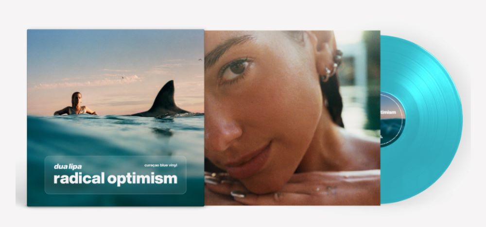 Dua Lipa Radical Optimism Vinyl LP Curacao Colour 2024