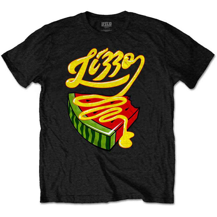 Lizzo Bussin or Disgustin Black Small T-Shirt