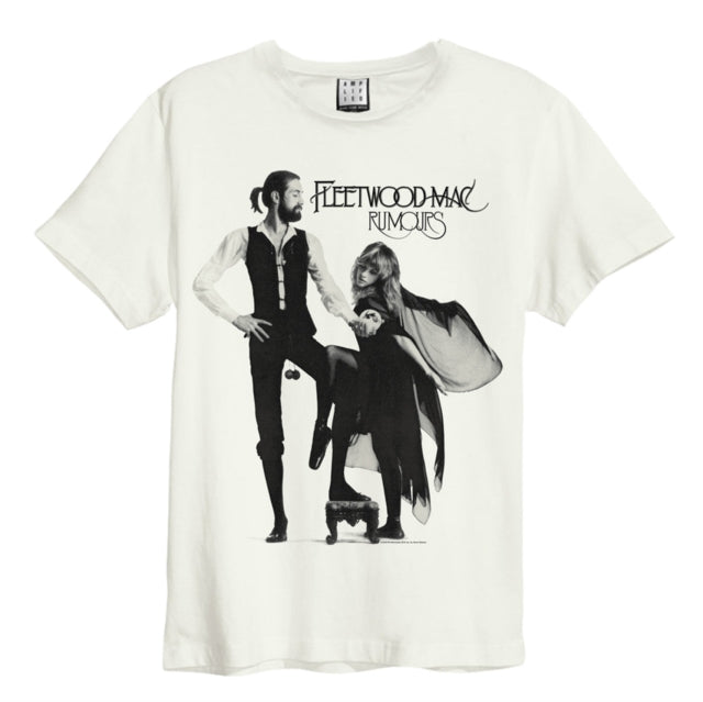 Fleetwood Mac Rumours Amplified White Small Unisex T-Shirt