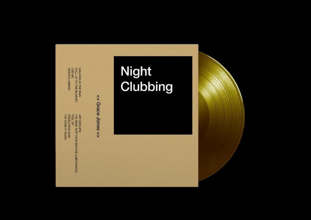 Grace Jones Nightclubbing Vinyl LP Gold Colour Due Out 07/03/25