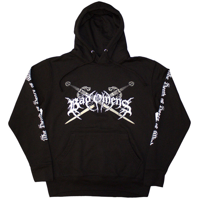 Bad Omens Skull & Candles Black Large Hoodie