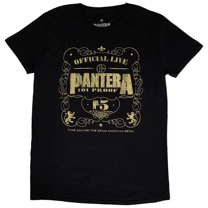 Pantera 101 Proof Black X-Large Unisex T-Shirt