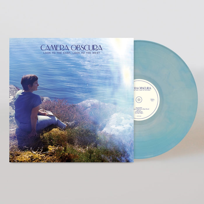 Camera Obscura Look to the East, Look to the West Vinyl LP  Indies Baby Blue & White Galaxy Colour Due Out 03/05/24