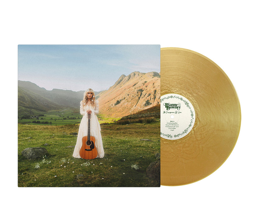 Rianne Downey Consequence Of Love Vinyl LP Assai Exclusive Gold Colour + 7" + Signed Print 2025