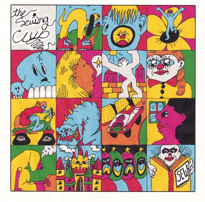 Sewing Club Sew Vinyl LP Coke Bottle Clea Colour Due Out 16/10/26