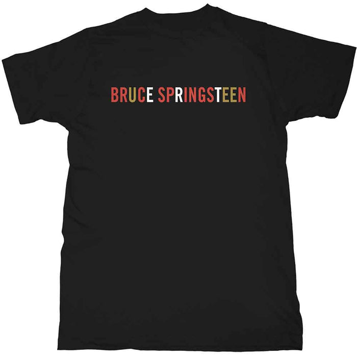 Bruce Springsteen Logo Black Large T-Shirt