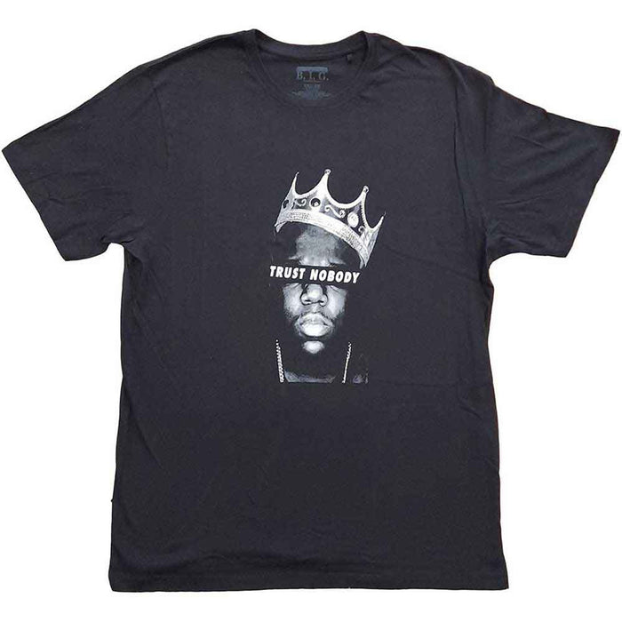 Biggie Smalls Trust Nobody Black X-Large T-Shirt