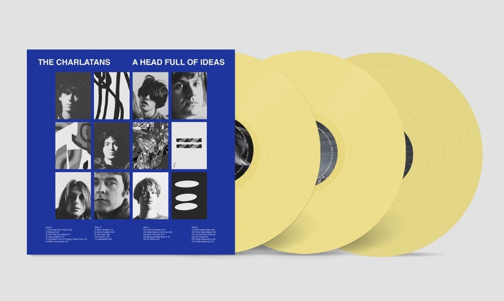 The Charlatans A Head Full Of Ideas Vinyl LP Indies Deluxe Opaque Colour 2021