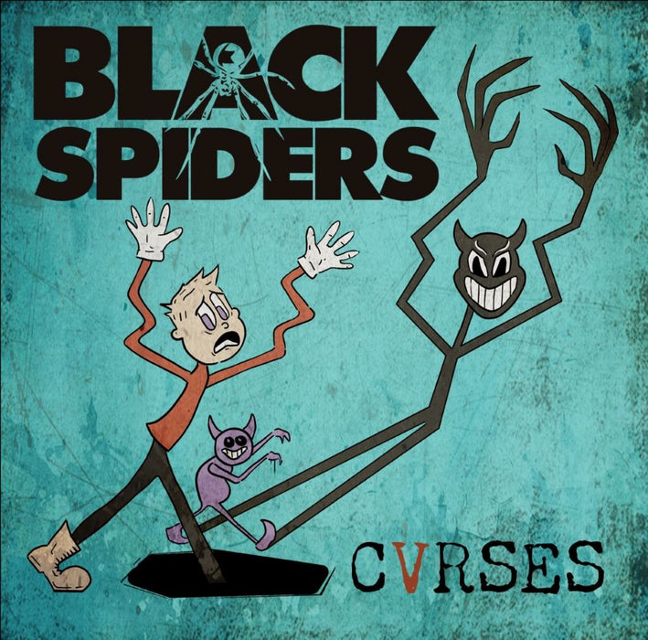 Black Spiders Cvrses Vinyl LP White & Black Colour Due Out 28/02/25