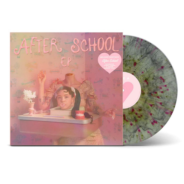 Melanie Martinez After School Vinyl EP Indies Forest Green and Grape Marble Colour 2023