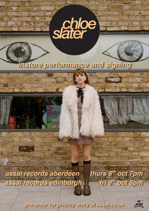 Chloe Slater Riot Youth Instore Performance & Signing Aberdeen Priority Entry with Pre-Order (7pm Thursday 8th October 2026)