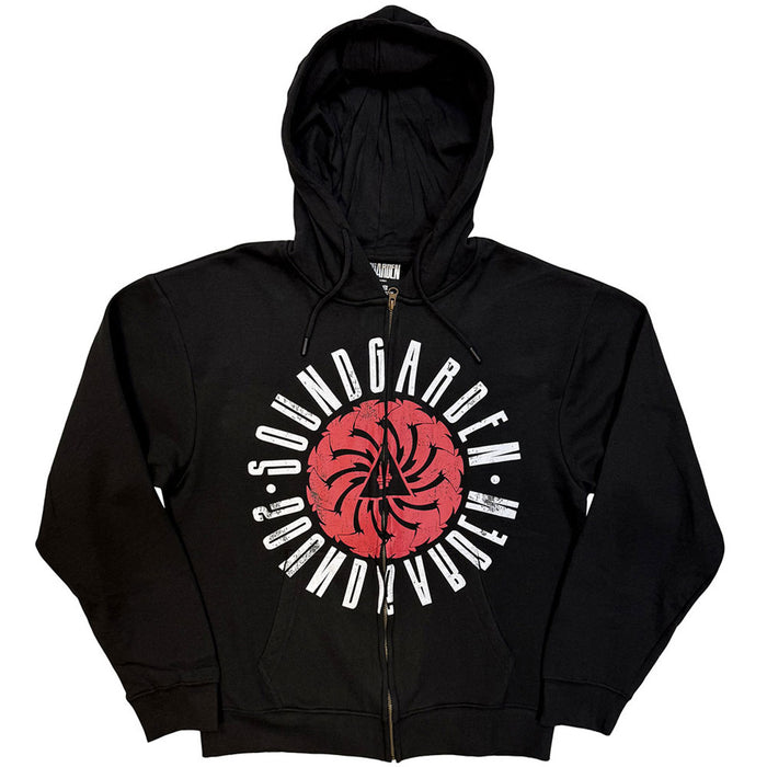 Soundgarden Black XL Zipped Hoodie