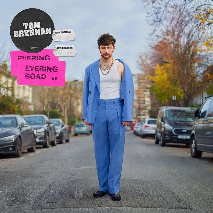 Tom Grennan Evering Road Vinyl LP Transparent Blue Colour 2021