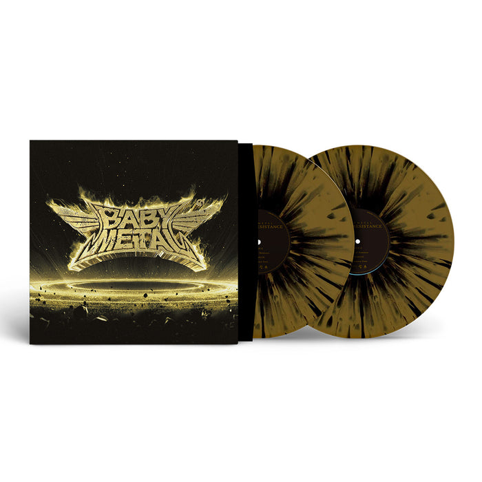 BABYMETAL METAL RESISTANCE Vinyl LP Gold & Black Splatter Colour 2025