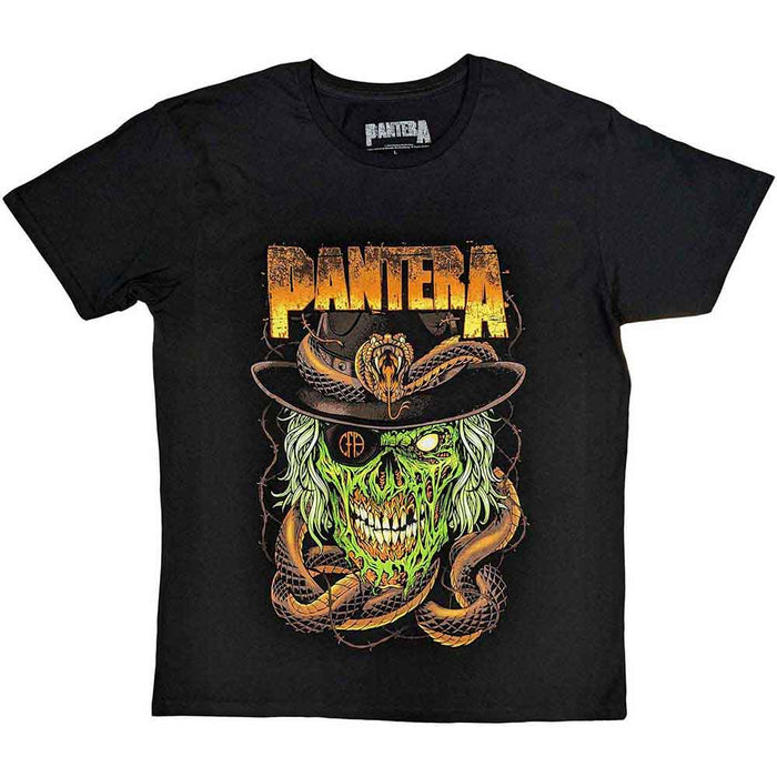 Pantera Snake & Skull Black Medium Unisex T-Shirt