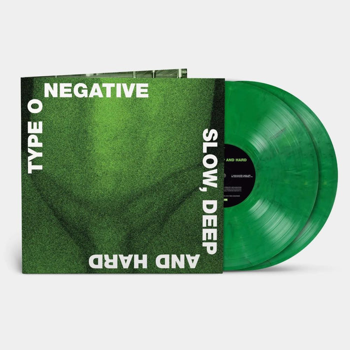 Type O Negative Slow Deep And Hard Vinyl LP Green & Black Colour Rocktober 2024