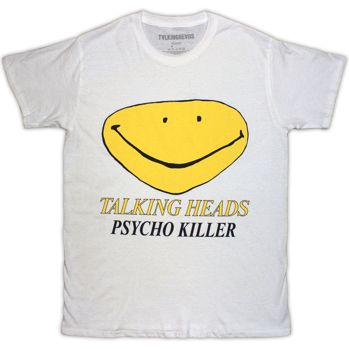Talking Heads Psycho Killer White X-Large T-Shirt