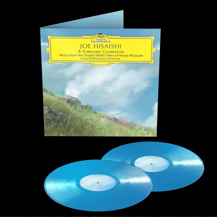 Joe Hisaishi Royal Philharmonic Orchestra A Symphonic Celebration - Music from the Studio Ghibli Films of Hayao Miyazaki Vinyl LP Sky Blue Colour 2023