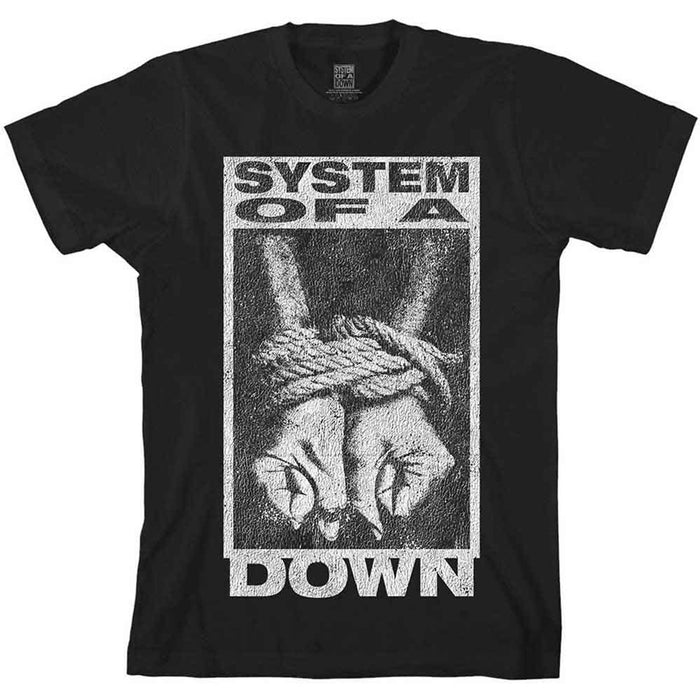 System Of A Down Ensnared Black Medium T-Shirt