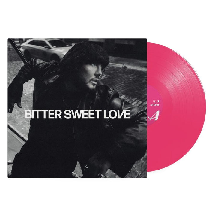 James Arthur Bitter Sweet Love Vinyl LP Pink Colour 2024