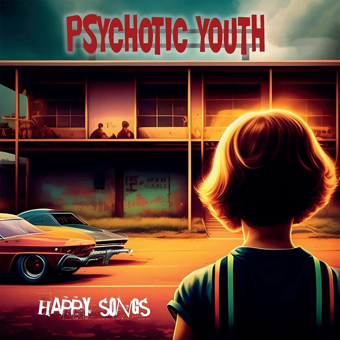 Psychotic Youth Happy Songs Vinyl LP Clear Orange Colour 2023