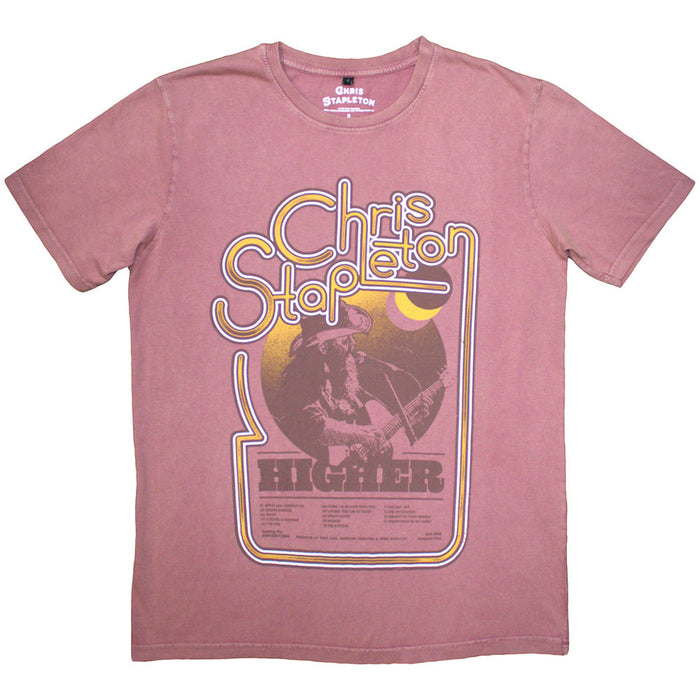Chris Stapleton Higher Wash Kashmir Red XX-Large T-Shirt