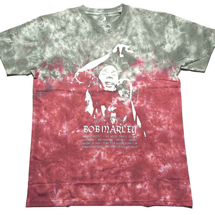 Bob Marley Exodus Playlist Red Medium T-Shirt