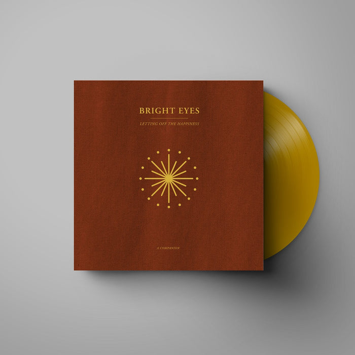 Bright Eyes Letting Off The Happiness: A Companion Vinyl LP Opaque Gold Colour 2022
