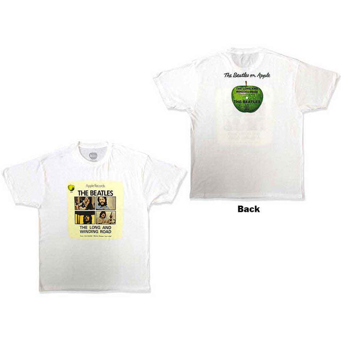 The Beatles Vintage Long & Winding Road White XX-Large T-Shirt
