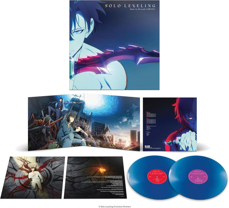 Hiroyuki Sawano Solo Levelling OST Vinyl LP Blue Colour 2024