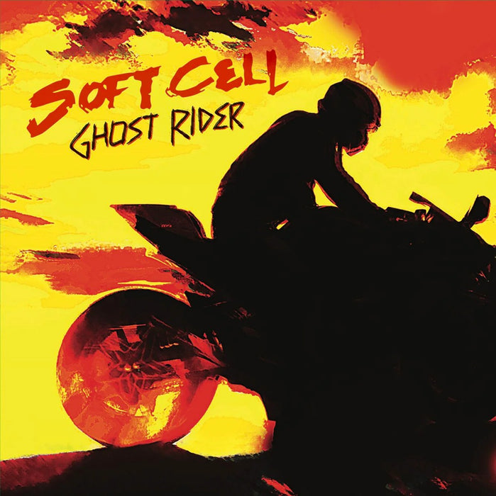 Soft Cell Ghost Rider Vinyl LP Night Flame Marble Colour 2025