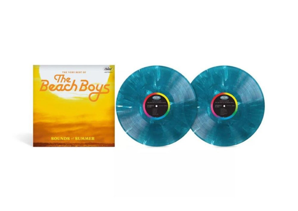 The Beach Boys Sounds Of Summer Vinyl LP Sea Blue Marble Colour 2024