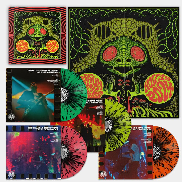 King Gizzard & The Lizard Wizard King Gizzard - Live in Los Angeles '24 Splatter Colour 2025