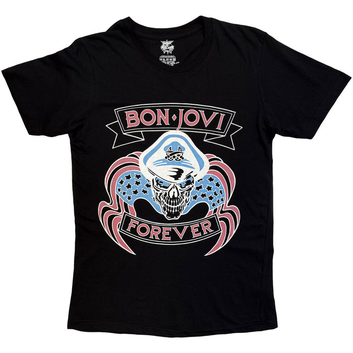 Bon Jovi The Brotherhood Black Medium T-Shirt