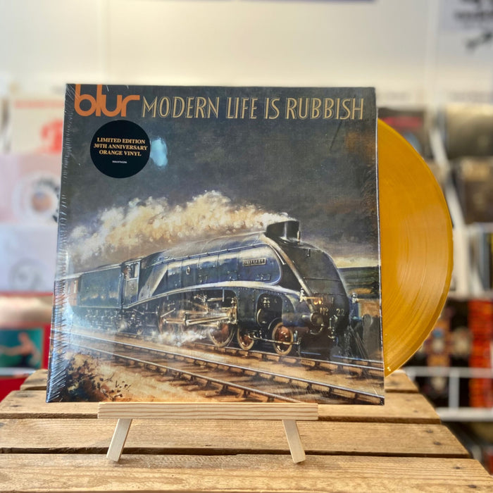 Blur Modern Life is Rubbish Vinyl LP 30th Anniversary Transparent Orange NAD 2023