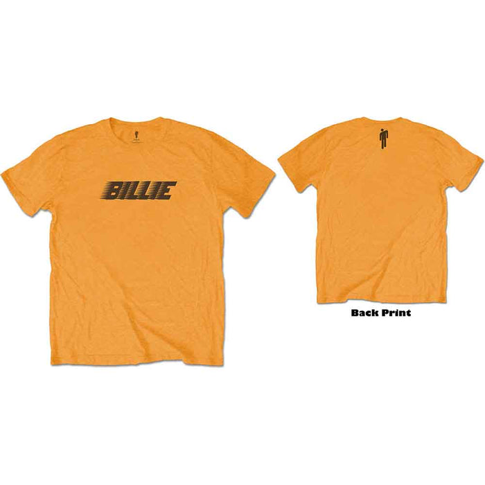 Billie Eilish Racer Logo & Blohsh Orange Medium T-Shirt