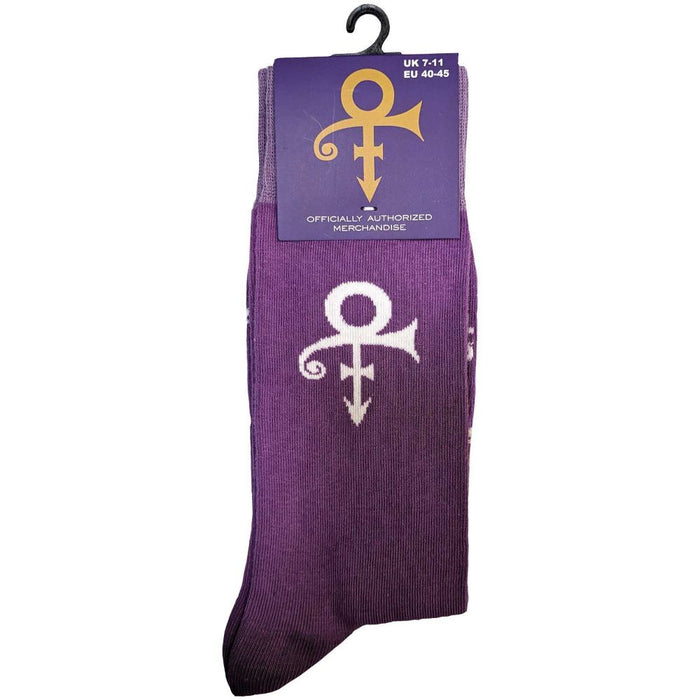 Prince Unisex Ankle Socks: Symbol (Uk Size 7 - 11)