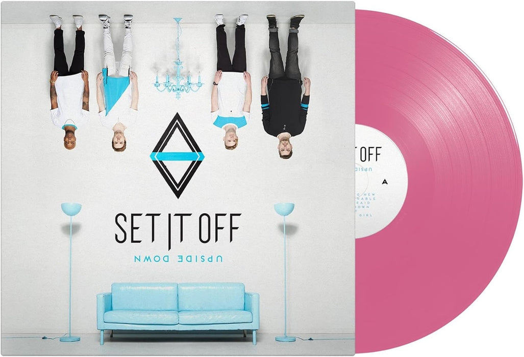 Set It Off Upside Down Vinyl LP Pink Colour 2024