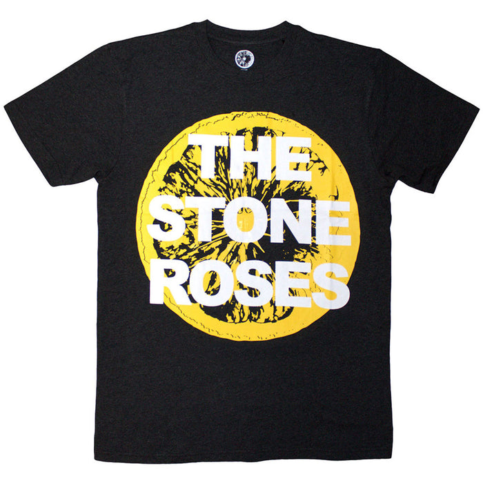 The Stone Roses Large Lemon Charcoal Grey Small T-Shirt