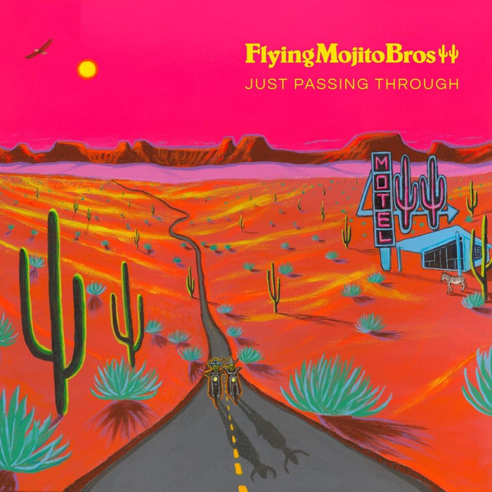 Flying Mojito Bros Just Passing Through Vinyl LP Indies Orange and Pink Splatter Colour 2026