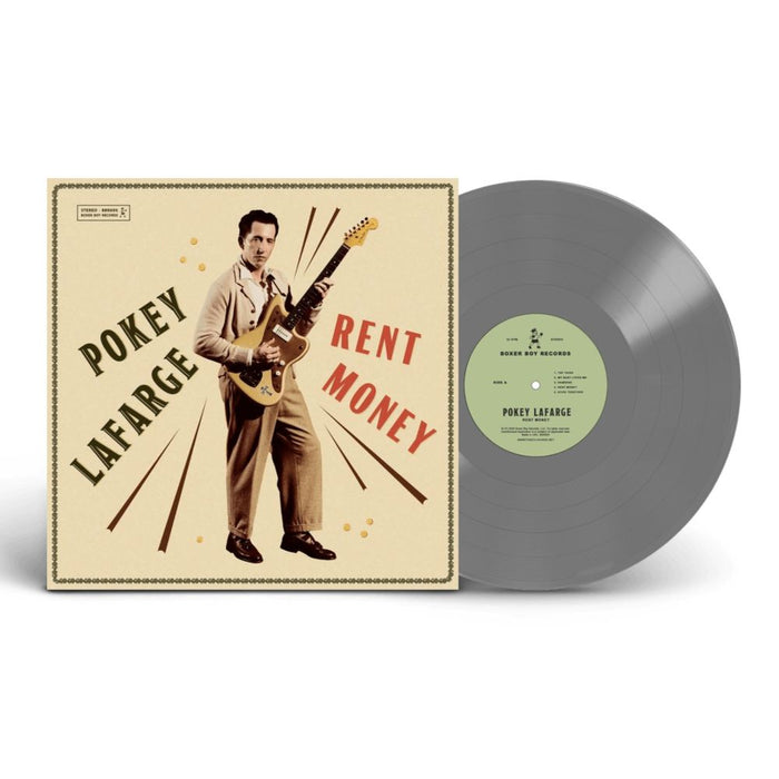 Pokey LaFarge Rent Money Vinyl LP Indies Silver Grey Colour Due Out 02/10/26
