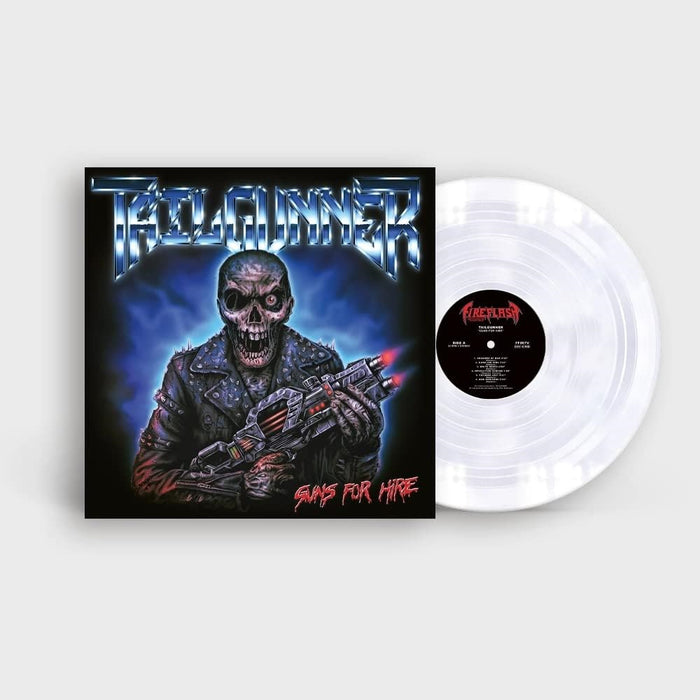 Tailgunner Guns For Hire Vinyl LP Crystal Clear Colour 2023